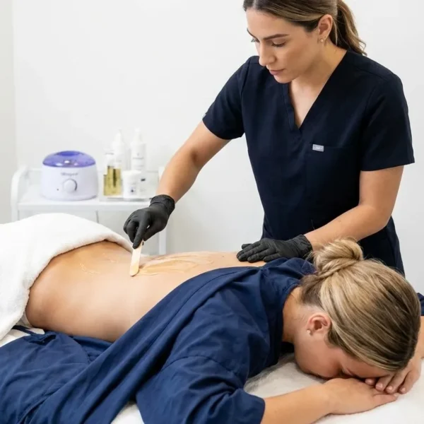 Full Back Normal Waxing