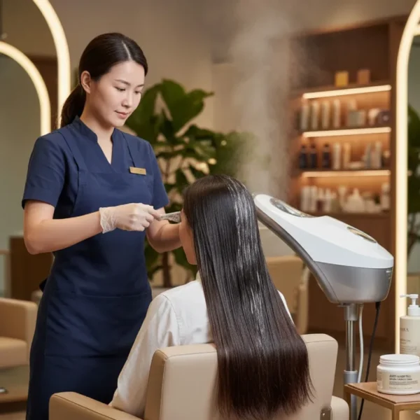 Anti-dandruff Hair Spa w/Scrub Shoulder