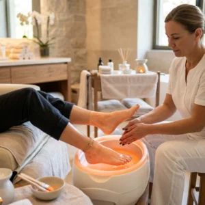 Paraffin Therapy Pedicure