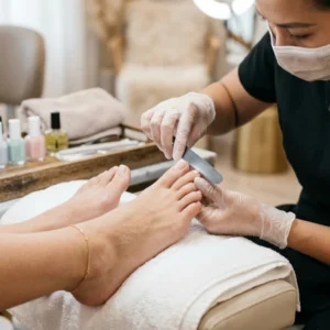 Cut, File & Polish (Feet)