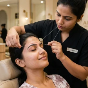 Eyebrows Threading