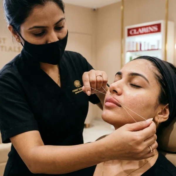 Upper Lips Threading